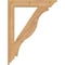 Ekena Millwork Funston Traditional Smooth Bracket, Western Red Cedar, 3 1/2"W x 26"D x 34"H BKT04X26X34FST01SWR - alternate 2